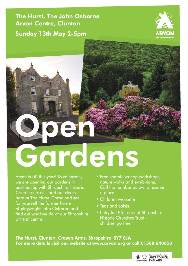 Open Gardens information poster