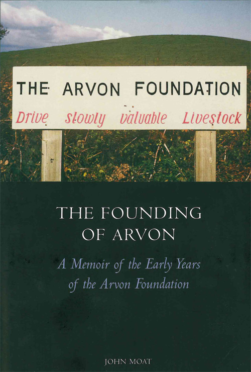 The founding of Arvon book cover