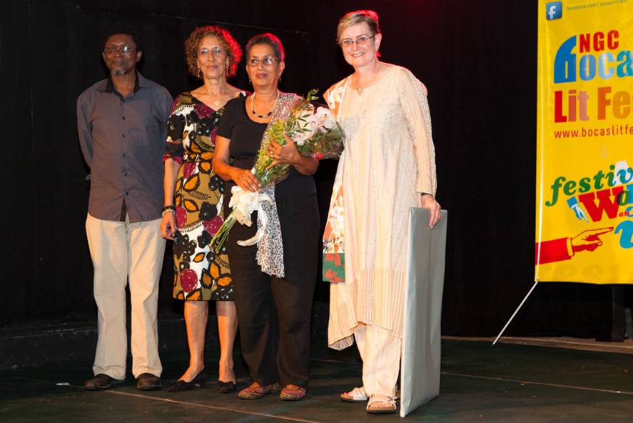 Barbara Jenkins wins the inaugural Hollick Arvon Caribbean Writers Prize